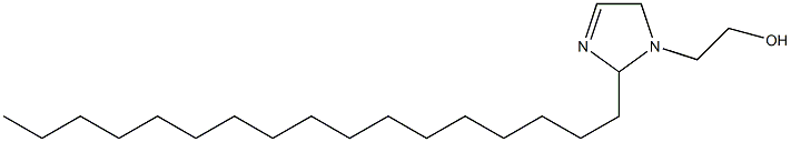 2-Heptadecyl-3-imidazoline-1-ethanol Structure
