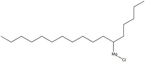 (1-Pentyldodecyl)magnesium chloride Structure