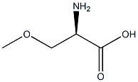 (R)-2-Amino-3-methoxypropanoic acid,,结构式
