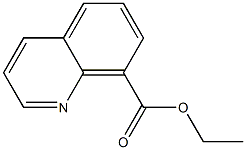 Quinoline-8-carboxylic acid ethyl ester Structure