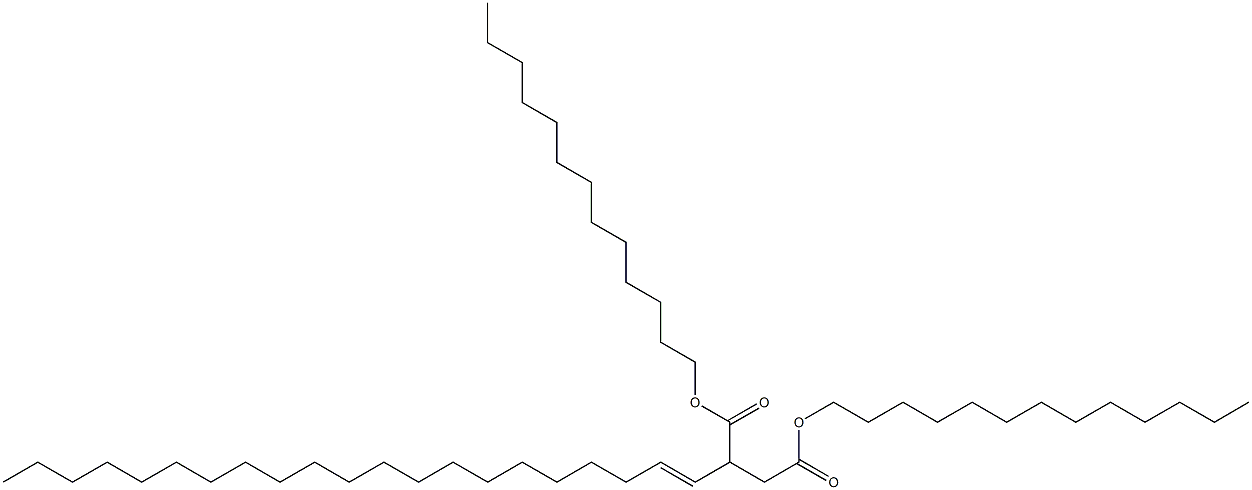 2-(1-Henicosenyl)succinic acid ditridecyl ester Structure