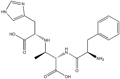  (2S,3R)-2-[(D-Phenylalanyl)amino]-3-[[(1S)-2-(1H-imidazol-4-yl)-1-carboxyethyl]amino]butyric acid