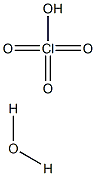 Hydrogen perchlorate monohydrate Structure