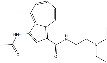 3-(Acetylamino)-N-[2-(diethylamino)ethyl]-1-azulenecarboxamide