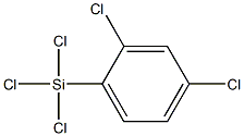 (2,4-Dichlorophenyl)trichlorosilane Structure
