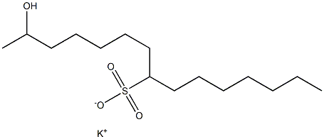  2-Hydroxypentadecane-8-sulfonic acid potassium salt