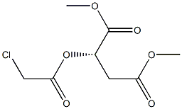 [S,(-)]-2-[(Chloroacetyl)oxy]succinic acid dimethyl ester Structure