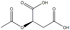 [R,(+)]-2-(Acetyloxy)succinic acid Struktur