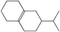 1,2,3,4,5,6,7,8-Octahydro-2-isopropylnaphthalene Structure