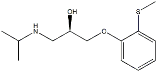 (R)-1-(Isopropylamino)-3-[o-(methylthio)phenoxy]-2-propanol