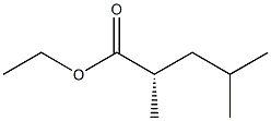 [S,(+)]-2,4-Dimethylvaleric acid ethyl ester Struktur