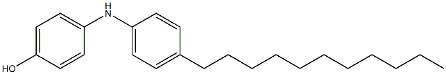 4'-Undecyl[iminobisbenzen]-4-ol Struktur