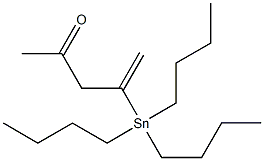 4-(Tributylstannyl)-4-penten-2-one 结构式