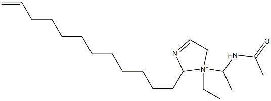 1-[1-(Acetylamino)ethyl]-2-(11-dodecenyl)-1-ethyl-3-imidazoline-1-ium
