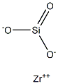 Metasilicic acid zirconium(II) salt