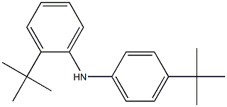 2-tert-Butylphenyl-4-tert-butylphenylamine Structure