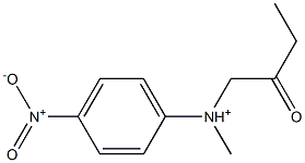 (2-Oxobutyl)(4-nitrophenyl)(methyl)aminium