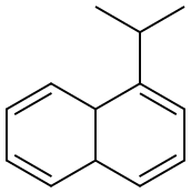 4a,8a-Dihydro-1-isopropylnaphthalene Structure