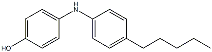 4'-Pentyl[iminobisbenzen]-4-ol Struktur