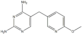 5-[(6-Methoxy-3-pyridinyl)methyl]pyrimidine-2,4-diamine