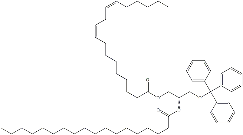 [S,(+)]-1-O-Linoleoyl-2-O-stearoyl-3-O-trityl-L-glycerol
