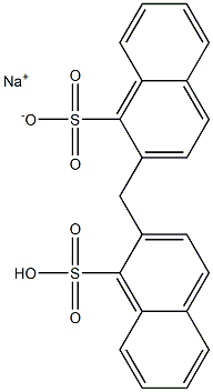 Bis(sulfonaphthalene-2-yl)methane sodium salt,,结构式