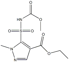 N-[[4-(Ethoxycarbonyl)-1-methyl-1H-pyrazol-5-yl]sulfonyl]carbamic acid methyl ester