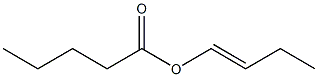 Valeric acid 1-butenyl ester 结构式
