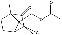 8-Acetoxy-3-chloro-2-bornanone