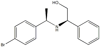 (2R)-2-[[(1R)-1-(4-Bromophenyl)ethyl]amino]-2-phenylethanol Structure