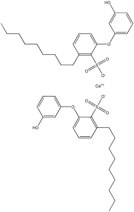  Bis(3'-hydroxy-3-nonyl[oxybisbenzene]-2-sulfonic acid)calcium salt