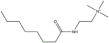 N,N,N-Trimethyl-2-(octanoylamino)ethanaminium