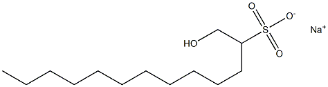  1-Hydroxytridecane-2-sulfonic acid sodium salt