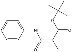 2-[(Phenyl)aminosulfinyl]propionic acid tert-butyl ester