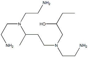 1-[N-(2-Aminoethyl)-N-[3-[bis(2-aminoethyl)amino]butyl]amino]-2-butanol Structure