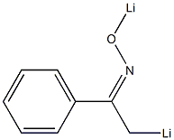 1-Phenyl-2-lithioethanone O-lithio oxime