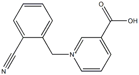  1-(2-Cyanobenzyl)-3-carboxypyridinium