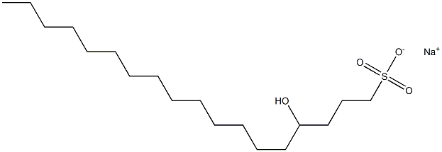 4-Hydroxyoctadecane-1-sulfonic acid sodium salt