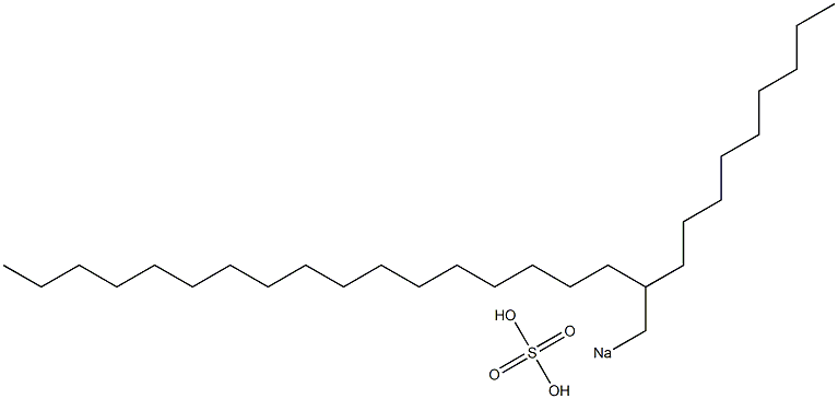 Sulfuric acid 2-nonylnonadecyl=sodium salt