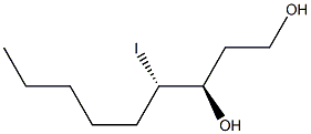 (3R,4S)-4-Iodononane-1,3-diol Structure