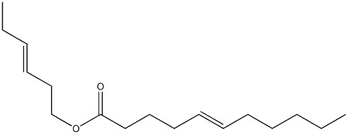 5-Undecenoic acid 3-hexenyl ester Struktur