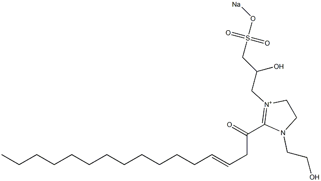 1-(2-Hydroxyethyl)-3-[2-hydroxy-3-(sodiooxysulfonyl)propyl]-2-(3-hexadecenoyl)-2-imidazoline-3-ium