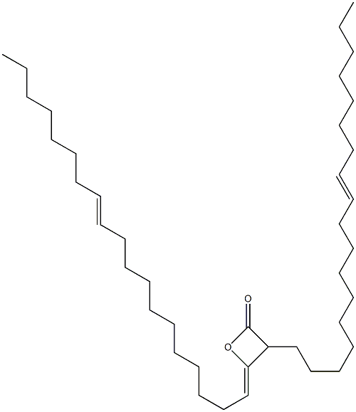 3-(10-Octadecenyl)-4-(11-nonadecen-1-ylidene)oxetan-2-one
