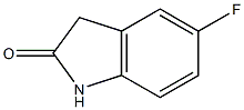 5-フルオロ-1H-インドール-2(3H)-オン 化学構造式