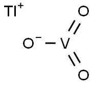 Metavanadic acid thallium(I) salt Struktur