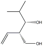 (2S,3S)-2-Ethenyl-4-methyl-1,3-pentanediol Structure