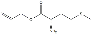 (2S)-2-Amino-4-(methylthio)butanoic acid 2-propenyl ester Struktur