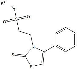 2-(4-Phenyl-2-thioxo-4-thiazolin-3-yl)ethanesulfonic acid potassium salt