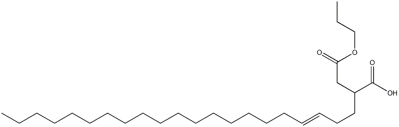 2-(3-Henicosenyl)succinic acid 1-hydrogen 4-propyl ester Structure