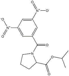 (1R)-1-(3,5-Dinitrobenzoyl)pyrrolidine-2-carboxylic acid isopropyl ester